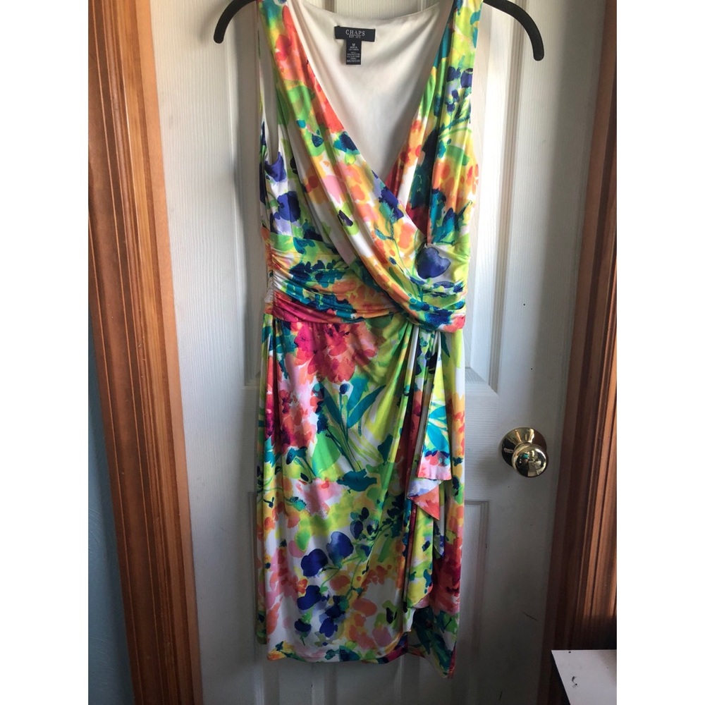 Floral print dress